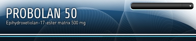 PROBOLAN 50 Epihydroxetiolan-17-ester matrix 500 mg
